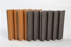 WPC louver -paneelit sisätiloissa